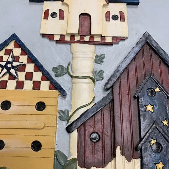 Deb Strain Bird House Trio Americana Stepping Ston - Picture 2 of 3